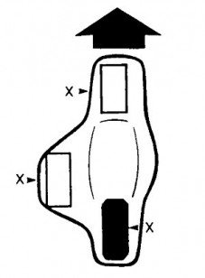 Avon 180 550 R13 17512M F1 wet front Sidecarshop