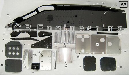 LCR chassis cover (AA11)