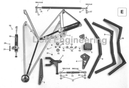 LCR steering part (E12)