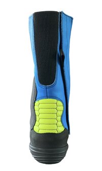 Daytona sidecar boots (light blue/neon yellow/black)