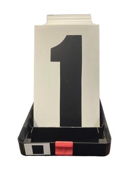 Pit Board numbers set (white/black)