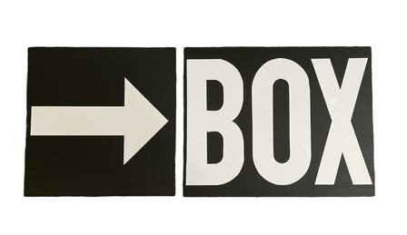 Pit Board Box and Arrow XXL (black/white)