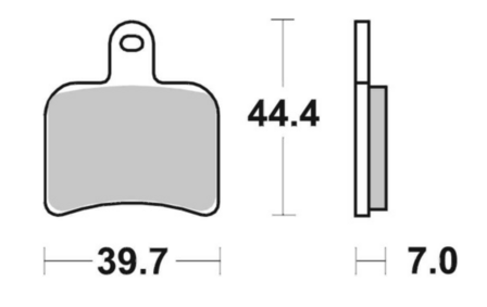 SBS 719RST Brake Pads