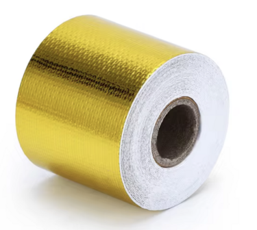 Thermal adhesive exhaust tape gold (5cmx10m)