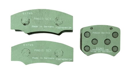 Pagid Racing brake pads set F1 SC1-1-1 E1749-E1749-E1363