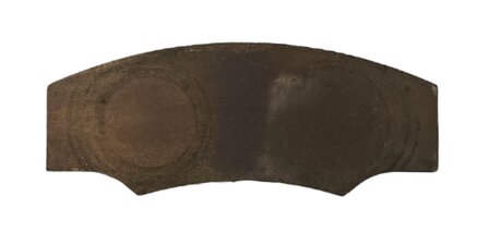 Titanium brake pad plate E1749 (used)