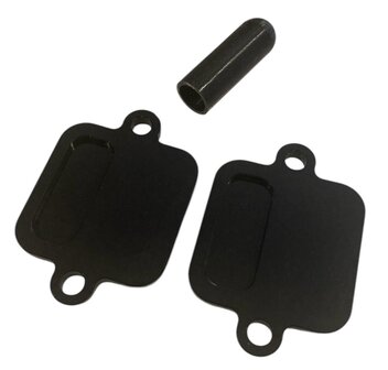 Exhaust Smog Block Off Plates Kit Blocker