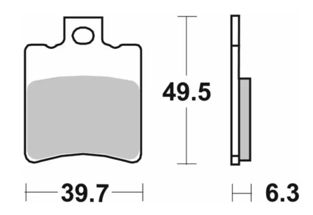 SBS 123HF Brake Pads