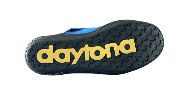 Daytona sidecar boots (light blue/neon yellow/black)