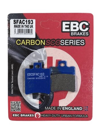 EBC Carbon Scooter Brake Pads SFAC193