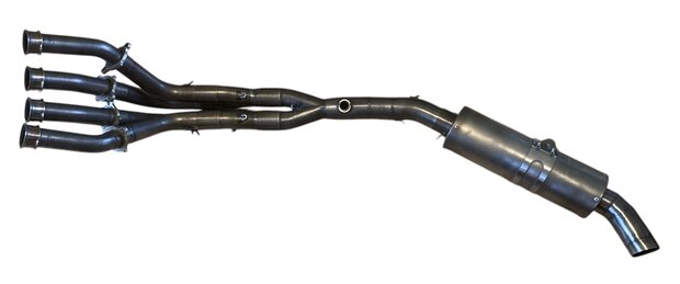 Exhaust Yamaha R6 stainless steel (used ex Pekka Päivärinta)