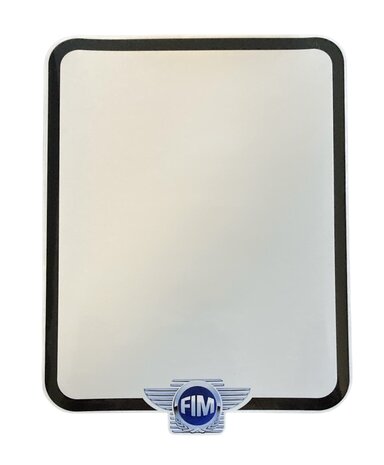 FIM sticker (rear/side)